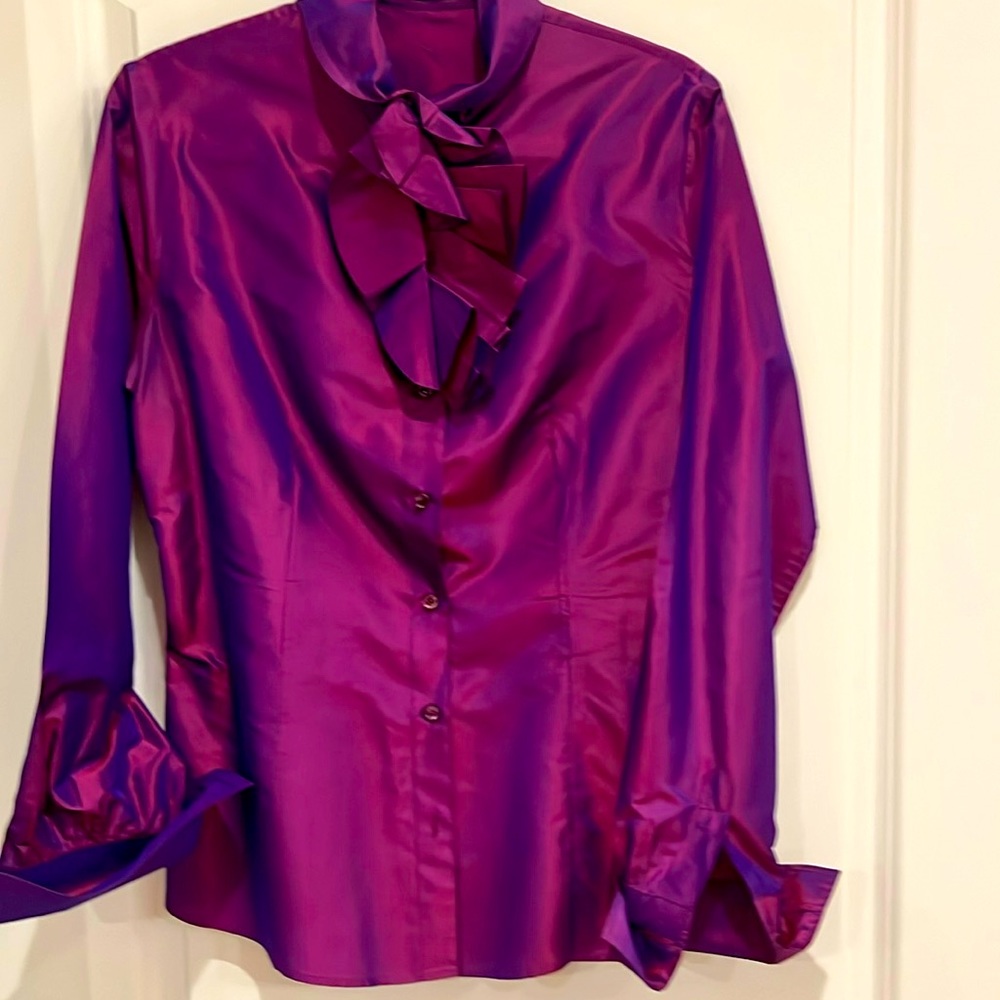 ETRO silk shirt 100% silk size 48